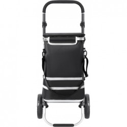 Carro Compra Plegable Ruedas Grandes Aluminio Ligero Bolso Térmico Aislamiento Reflectante Bolsa Extraíble Compacto