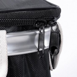 Carro Compra Plegable Ruedas Grandes Aluminio Ligero Bolso Térmico Aislamiento Reflectante Bolsa Extraíble Compacto