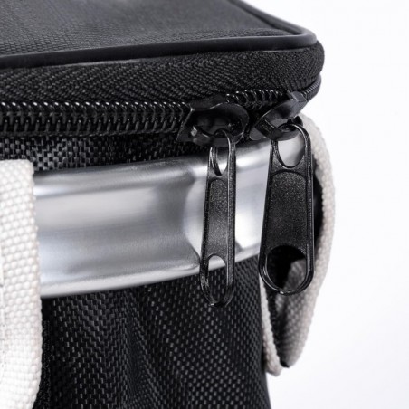 Carro Compra Plegable Ruedas Grandes Aluminio Ligero Bolso Térmico Aislamiento Reflectante Bolsa Extraíble Compacto