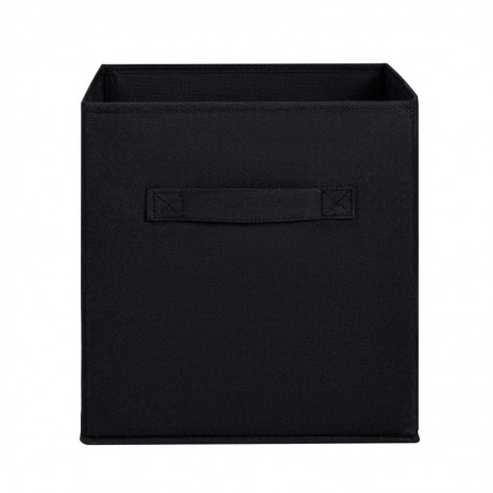 Set de TRES Cajas de Almacenamiento Plegable, 3X Cesta con 2 Asas, Cajón para Mantas Ropa, Cubo de Tela, Organizador