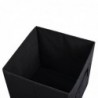 Set de TRES Cajas de Almacenamiento Plegable, 3X Cesta con 2 Asas, Cajón para Mantas Ropa, Cubo de Tela, Organizador