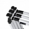 Tendedero Plegable Vertical y Extensible de 43 a 75 cm. 6 Niveles 11 Barras, Ligero, Robusto y Estable, metálico. Ropa