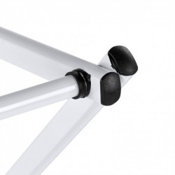 Tendedero Plegable Vertical y Extensible de 43 a 75 cm. 6 Niveles 11 Barras, Ligero, Robusto y Estable, metálico. Ropa