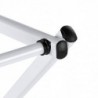Tendedero Plegable Vertical y Extensible de 43 a 75 cm. 6 Niveles 11 Barras, Ligero, Robusto y Estable, metálico. Ropa