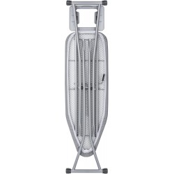 Tabla de Planchar Plegable con Soporte de Plancha Antideslizante | Estructura metálica Ajustable en Altura | Ligera