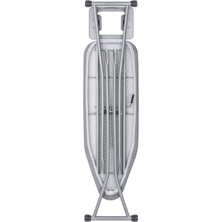 Tabla de Planchar Plegable con Soporte de Plancha Antideslizante | Estructura metálica Ajustable en Altura | Ligera