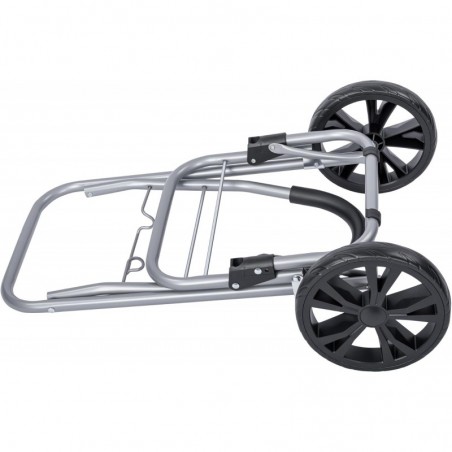 Carro de Compra Plegable 2 Ruedas Grandes | Carrito de la Compra Ligero con Bolsa Impermeable y Desmontable | Hasta 25kg