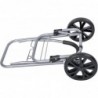 Carro de Compra Plegable 2 Ruedas Grandes | Carrito de la Compra Ligero con Bolsa Impermeable y Desmontable | Hasta 25kg