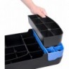 Plataforma Step aeróbic fitness en casa regulable en 2 alturas de 68 x 28 x 10/15 cm, base antideslizante, ideal piernas