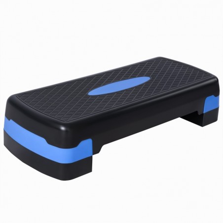 Plataforma Step Aeróbic Fitness Regulable en 2 Alturas - Step de Entrenamiento en Casa 68x28 cm Antideslizante