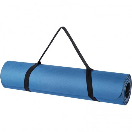 Esterilla de Yoga Antideslizante de TPE Ecológico con Funda y Correa - Colchoneta Reversible para Pilates y Fitness 183x61 cm