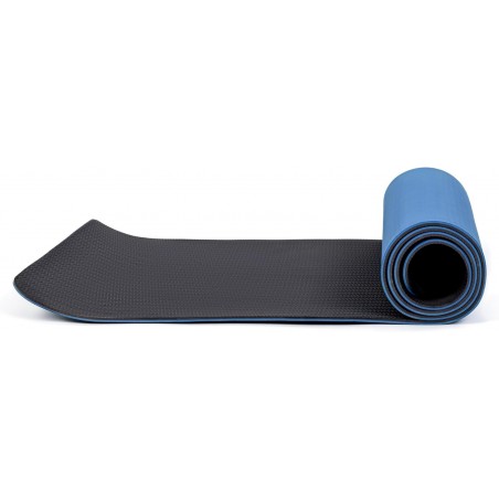 Esterilla de Yoga Antideslizante de TPE Ecológico con Funda y Correa - Colchoneta Reversible para Pilates y Fitness 183x61 cm
