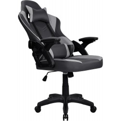 SILLA GAMING 5925 - GREY - WHITE