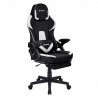 SILLA GAMING 5982 BLACK-WHITE