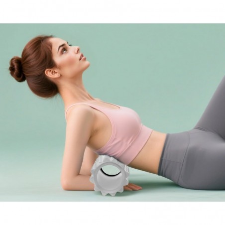 Rodillo de Espuma para Masajes Musculares Texturizado Dual-Zone - Foam Roller para Liberación Miofascial, Espalda y Piernas