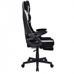 SILLA GAMING 5982 BLACK-WHITE