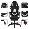 SILLA GAMING 5982 BLACK-WHITE