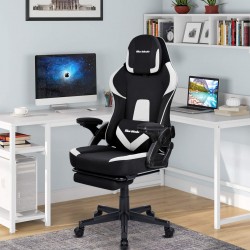 SILLA GAMING 5982 BLACK-WHITE