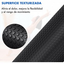 Rodillo de Espuma de Alta Densidad para Masaje Muscular y Liberación Miofascial - Foam para Yoga, Pilates y Rehabilitación