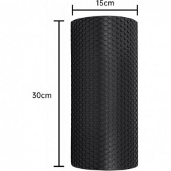 Rodillo de Espuma De Alta Densidad para Masaje Muscular y Estiramientos | Foam Roller para Yoga Pilates Rehabilitación