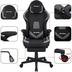 SILLA GAMING 5982 BLACK-GREY