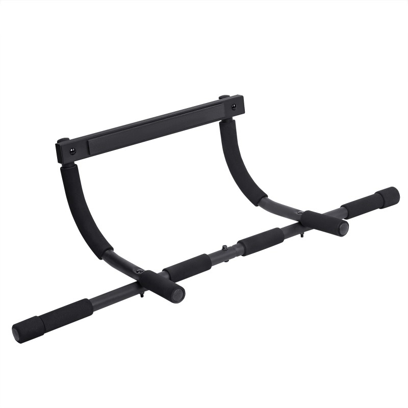 Barra de Dominadas para Puerta sin Tornillos | Multifunción para Pull-Ups, Abdominales y Flexiones | Estructura de Acero