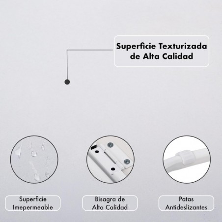 Mesa Reclinable para Cama y Sofá con 5 Niveles y Portavasos - Bandeja Plegable para Ordenador
