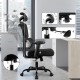 SILLA DE OFICINA WR-999 - BLACK