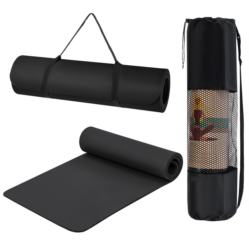 Esterilla de Yoga Antideslizante con Funda y Correa | Colchoneta de TPE Ecológico Reciclable y sin latex para Pilates