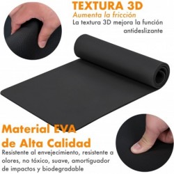 Esterilla de Yoga Antideslizante con Funda y Correa | Colchoneta de TPE Ecológico Reciclable y sin latex para Pilates