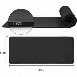 Esterilla de Yoga Antideslizante con Funda y Correa | Colchoneta de TPE Ecológico Reciclable y sin latex para Pilates