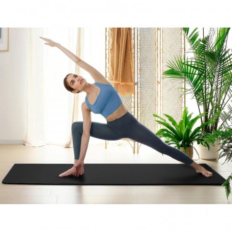 Esterilla de Yoga Antideslizante de EVA con Funda y Correa - Colchoneta Ecológica para Pilates y Fitness 183x61 cm
