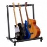 Soporte Guitarra de suelo para 3 instrumentos | Rack plegable universal para guitarra eléctrica, acústica o bajo