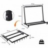Soporte Guitarra de suelo para 5 instrumentos | Rack plegable universal para guitarra eléctrica, acústica o bajo