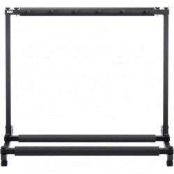 Soporte Guitarra de suelo para 5 instrumentos | Rack plegable universal para guitarra eléctrica, acústica o bajo