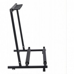 Soporte Guitarra de suelo para 5 instrumentos | Rack plegable universal para guitarra eléctrica, acústica o bajo