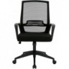 Silla de Oficina o Escritorio ergonómica con Ruedas giratorias y Soporte Lumbar. Respaldo de Malla Transpirable Max 150k