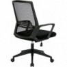 Silla de Oficina o Escritorio ergonómica con Ruedas giratorias y Soporte Lumbar. Respaldo de Malla Transpirable Max 150k