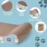 Rascador para Gatos. Tabla cartón para rascar. Tipo Alfombra. Sirve como Cama. Evita Que rasguen Muebles y sofás. Diseño