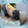 Rascador para Gatos. Tabla cartón para rascar. Tipo Alfombra. Sirve como Cama. Evita Que rasguen Muebles y sofás. Diseño