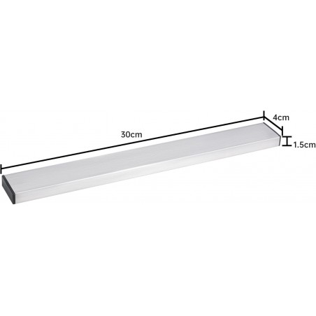 Barra Magnética para Cuchillos de Acero Inoxidable 30cm o 40cm | Soporte Cuchillero con Adhesivo 3M y Tornillos