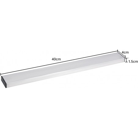 Barra Magnética para Cuchillos de Acero Inoxidable 30cm o 40cm | Soporte Cuchillero con Adhesivo 3M y Tornillos