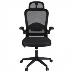 Silla de Oficina Ergonómica, de Escritorio, Ejecutiva, Giratoria con Ruedas, de Juegos, Malla Transpirable, Reposabrazos