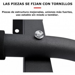 Barra de Dominadas para Pared Calistenia Entrenamiento de Fuerza en Casa Pull Up Bar Agarre Suave