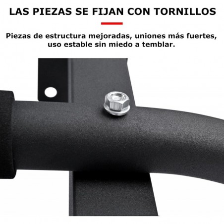 Barra de Dominadas para Pared Calistenia Entrenamiento de Fuerza en Casa Pull Up Bar Agarre Suave