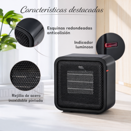 CALEFACTOR AM-CWH22-Black