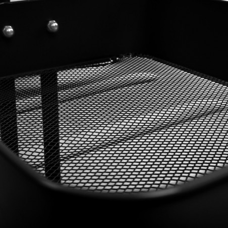 Carro Auxiliar de Cocina Metálico con 3 Cajones y Ruedas Giratorias - Carrito Multiuso para Salón y Oficina 85x43x37 cm