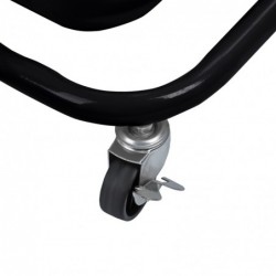 Carro De Cocina Metalico con Ruedas. Carrito Auxiliar Multiuso.3 Cajones de Almacenamiento. 85x43x37cm. Salón, oficina.