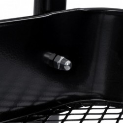 Carro de Cocina Metálico con Ruedas. Carrito Auxiliar Multiuso. 3 Cajones de Almacenamiento. Cocina, Salón, Oficina