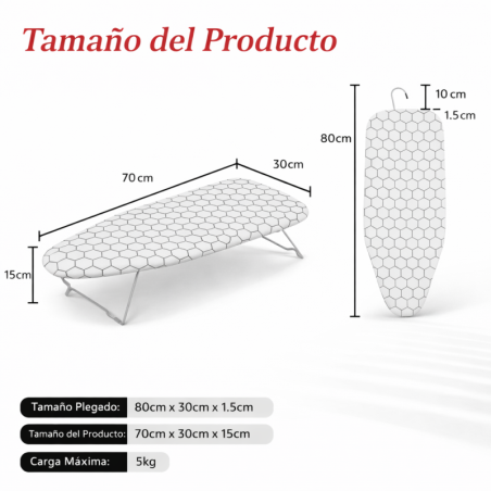 TABLA DE PLANCHAR AM-SIB370 - WHITE